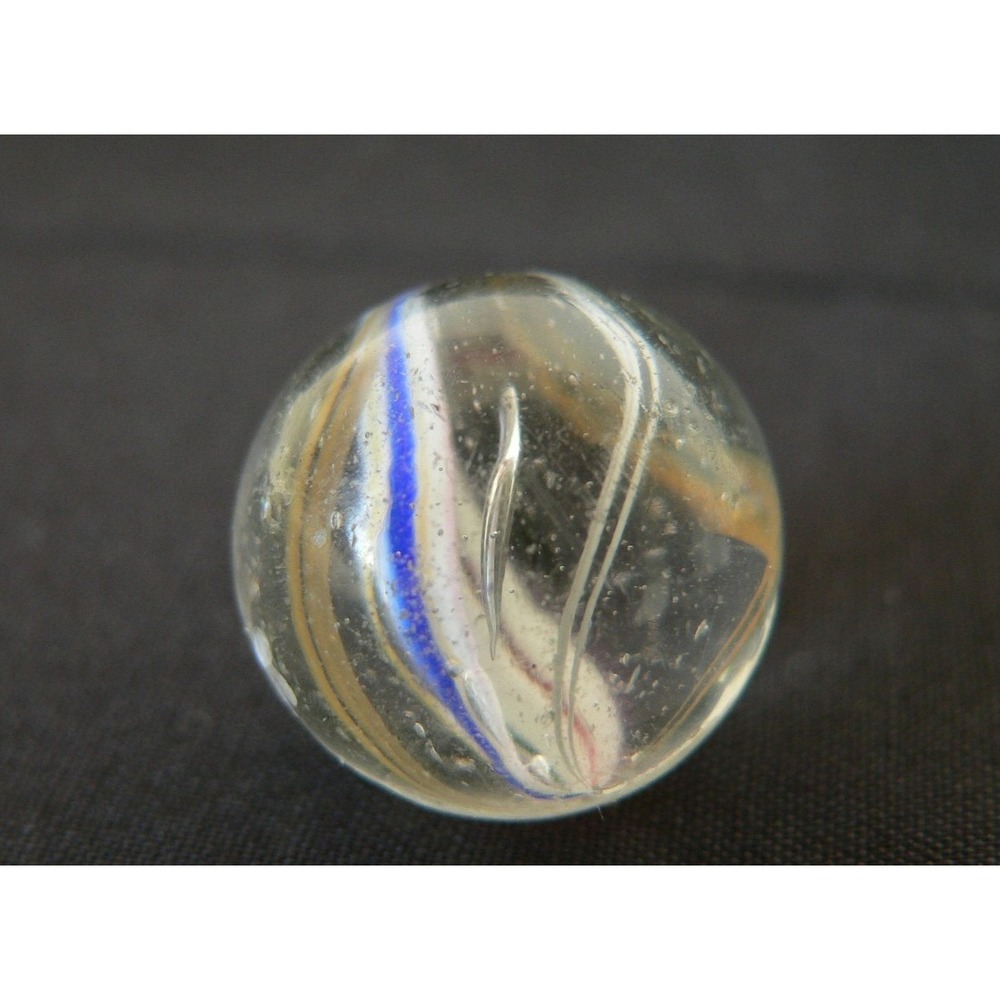 7/8'' ANTIQUE RIBBON CORE GERMAN HANDMADE MARBLE #19